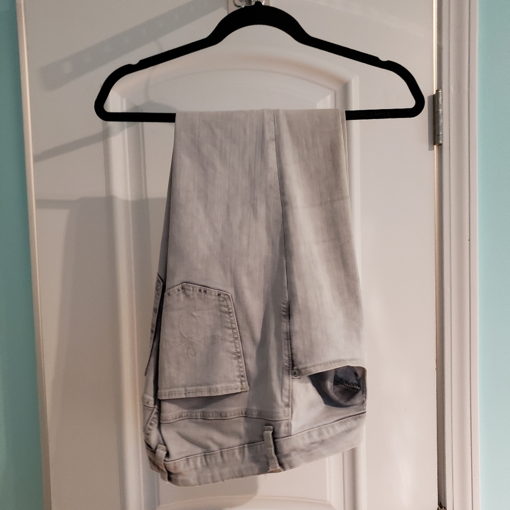 Grey Lucky Brand ginger skinny jeans